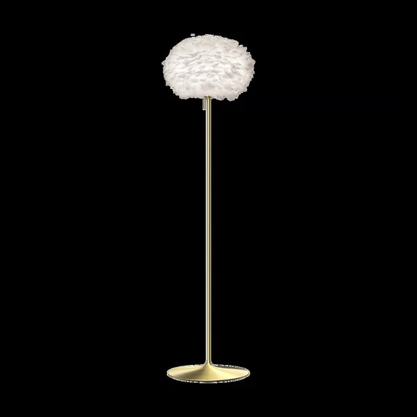 Umage Eos floor lamp medium White-brushed brass