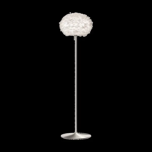 Umage Eos floor lamp medium White-brushed steel