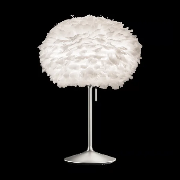 Umage Eos table lamp medium White-brushed steel