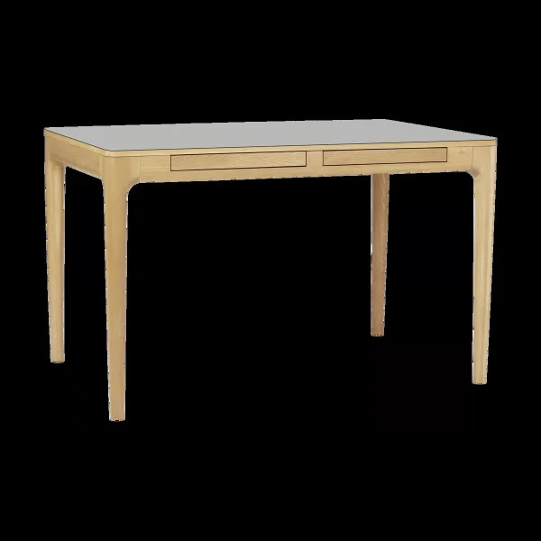Umage Heart'n'Soul desk 80x120 cm Oak-Fenix cloud grey