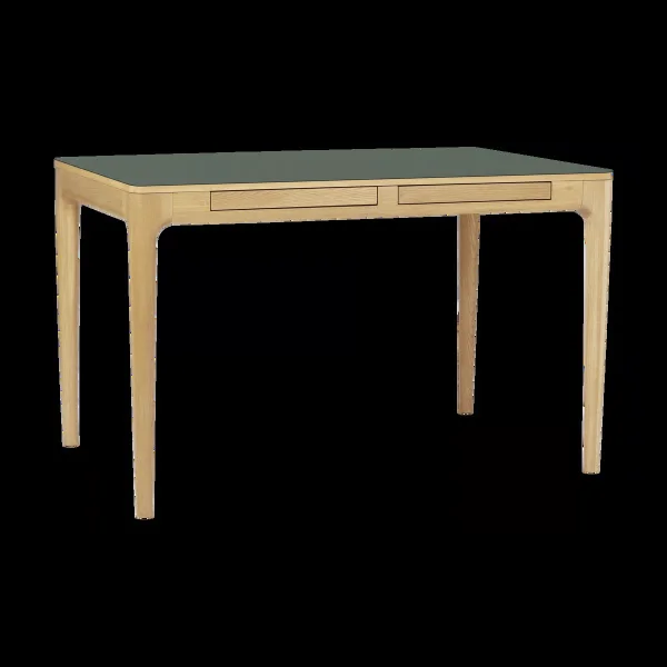 Umage Heart'n'Soul desk 80x120 cm Oak-Fenix Moss Green