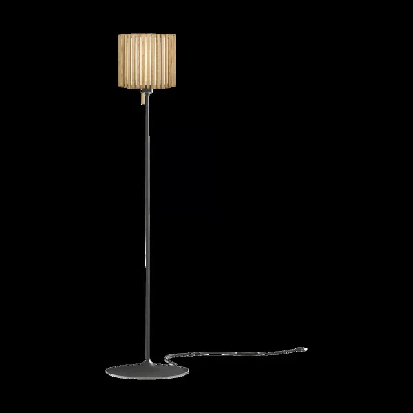 Umage Komorebi floor lamp medium Circle oak-black