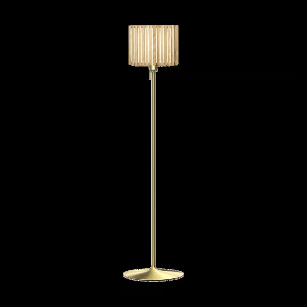 Umage Komorebi floor lamp medium Rectangular oak-brushed brass