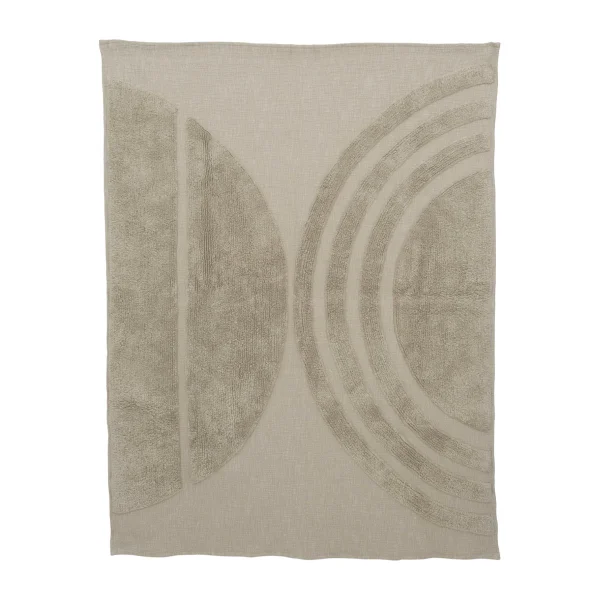 URBAN NATURE CULTURE Rainbow blanket 130x160 cm Spray green