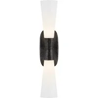 Utopia Large Double Wall Light Aged Iron, Light, Large - Andrew Martin
