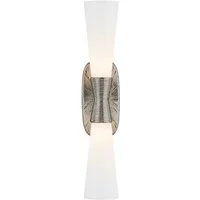 Utopia Large Double Wall Light Nickel, Light, Large, Polished Nickel - Andrew Martin