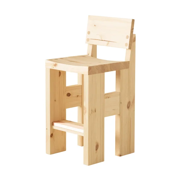 Vaarnii 001 Bar Stool bar stool Matte oiled-waxed pine, 65 cm