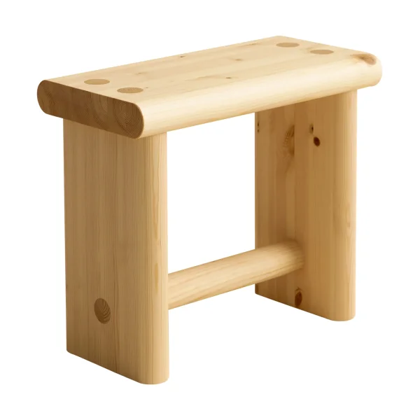Vaarnii 002 Ast Stool stool Matte oil-waxed pine, 55x26x45 cm
