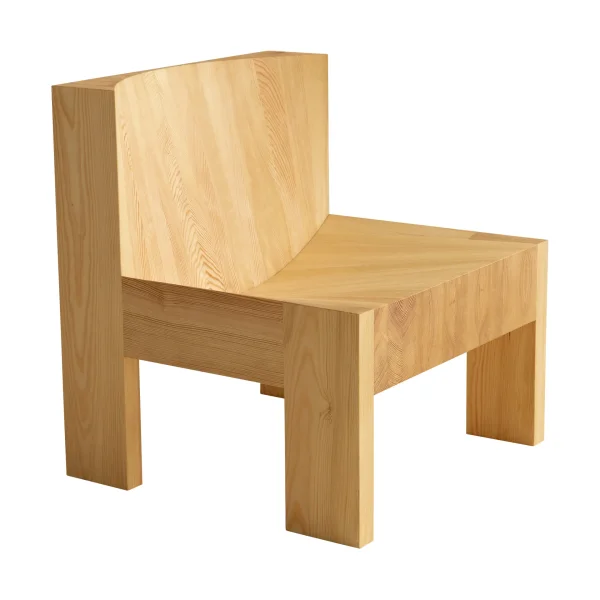 Vaarnii 005 Lounge Chair lounge chair Matte oil-waxed pine