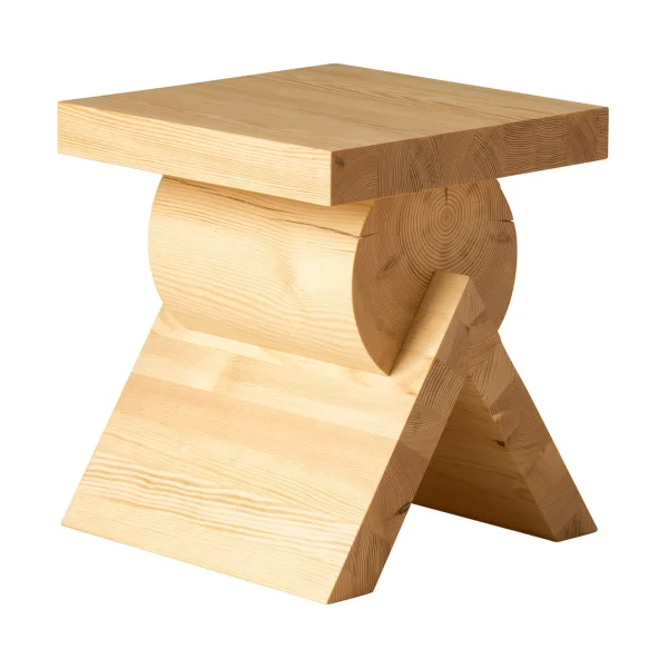 Vaarnii 006 AA Side Table side table Matte oil-waxed pine, 40x40x45 cm