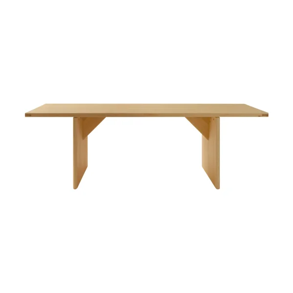 Vaarnii 012 Kolmio Dining Table table Matte oil-waxed pine, 227x95x72 cm