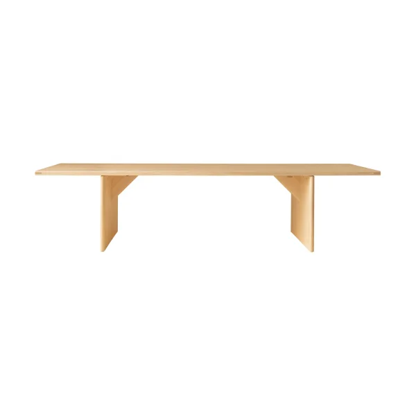Vaarnii 012 Kolmio Dining Table table Matte oil-waxed pine, 305x99x72 cm