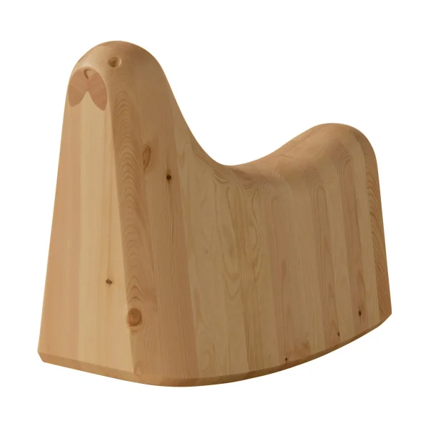 Vaarnii 014 Norppa Rocking Toy rocking horse Matte oil-waxed pine