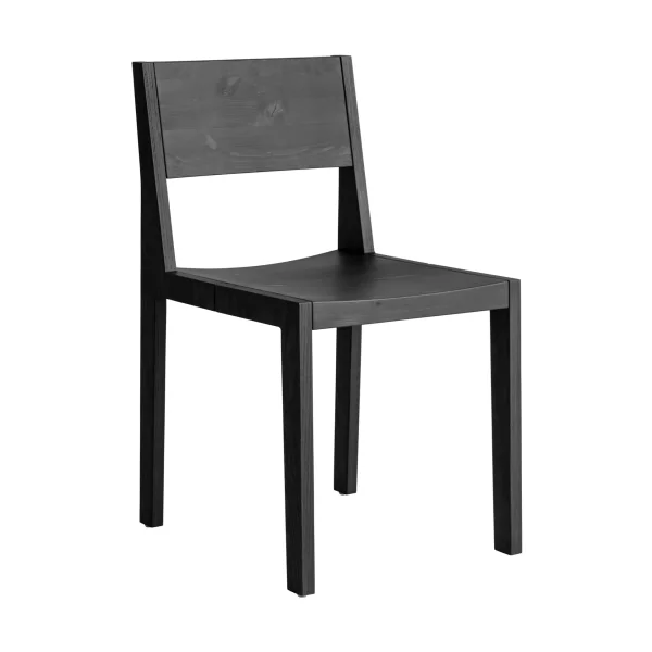 Vaarnii 016 Maasto Dining Chair chair Black-stained pine