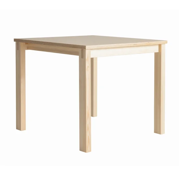 Vaarnii 016 Maasto Table Matte oil-waxed pine, 90x90x75 cm