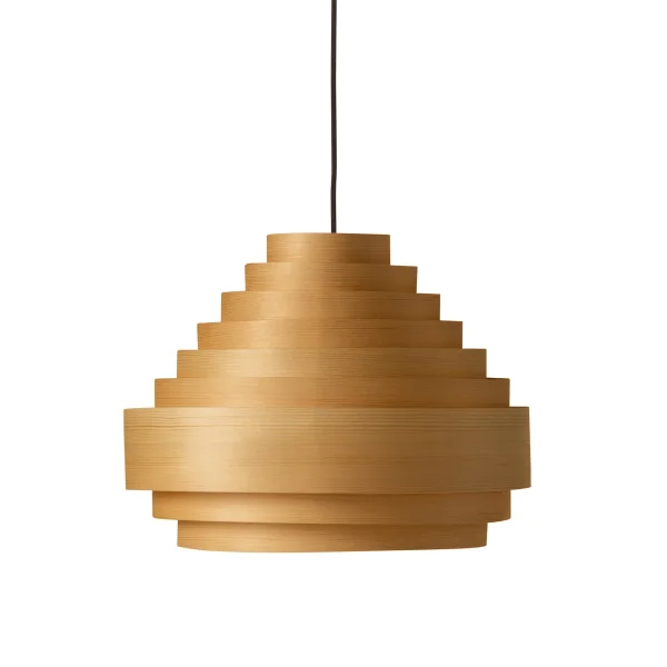 Vaarnii 1001 Hans Pendant pendant Matte oiled-wax pine, Ø38 cm