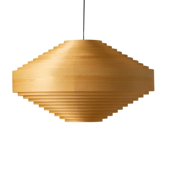Vaarnii 1003 Hans Pendant pendant Matte oil-waxed pine, Ø60 cm