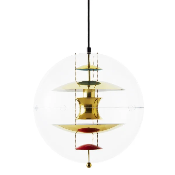 Verpan VP Globe Brass pendant lamp Ø40 cm