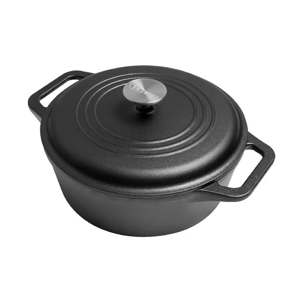Victoria Victoria cast iron pot pre-seasoned 6.6 L