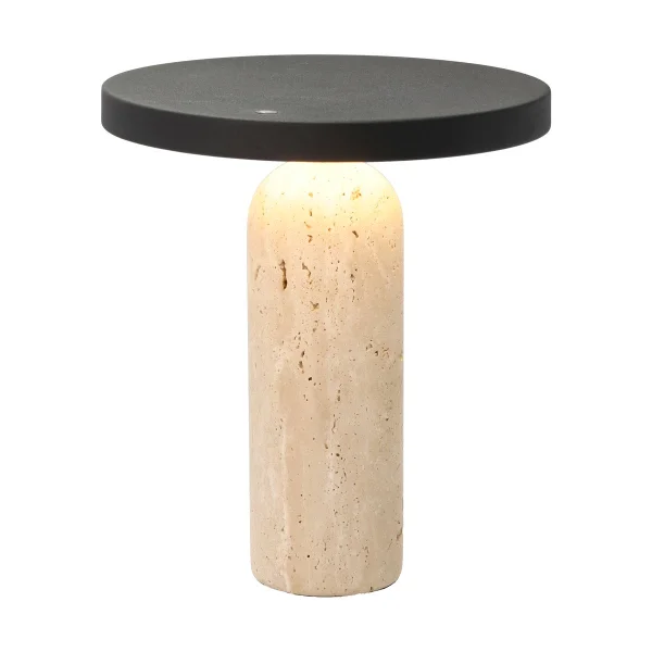 Villa Collection Vilja table lamp 25xØ22.5 cm Travertine