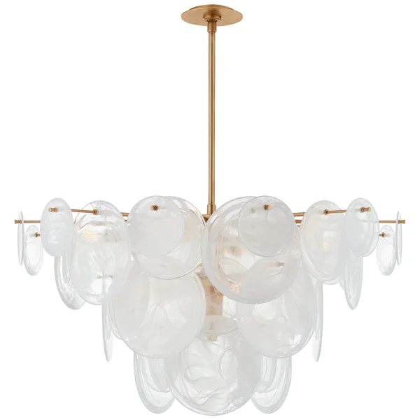 Visual Comfort | AERIN | Loire Large Chandelier | Gild