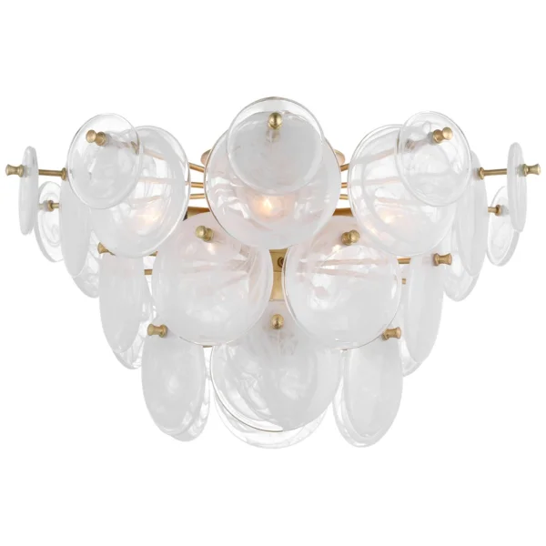 Visual Comfort | AERIN | Loire Large Tiered Flush Mount | Gild