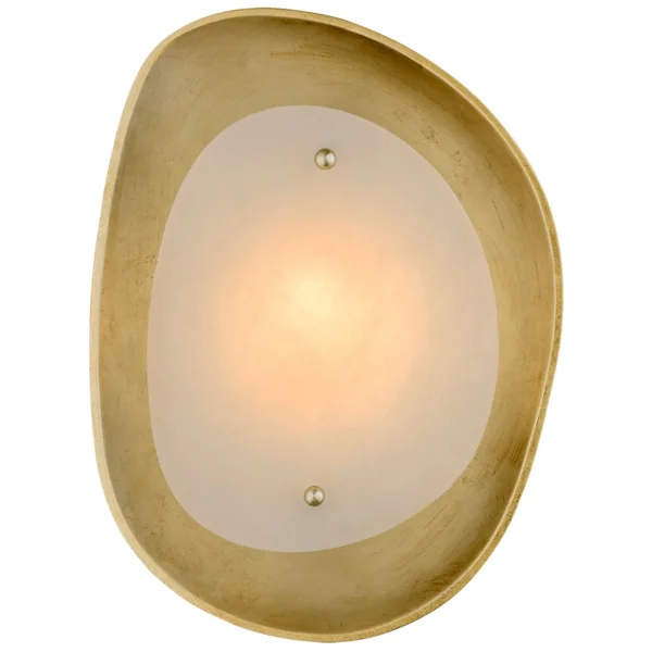 Visual Comfort | AERIN | Samos Small Sculpted Sconce | Gild
