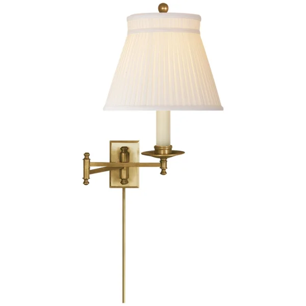 Visual Comfort | Chapman & Myers | Dorchester Swing Arm | Antique Burnished Brass