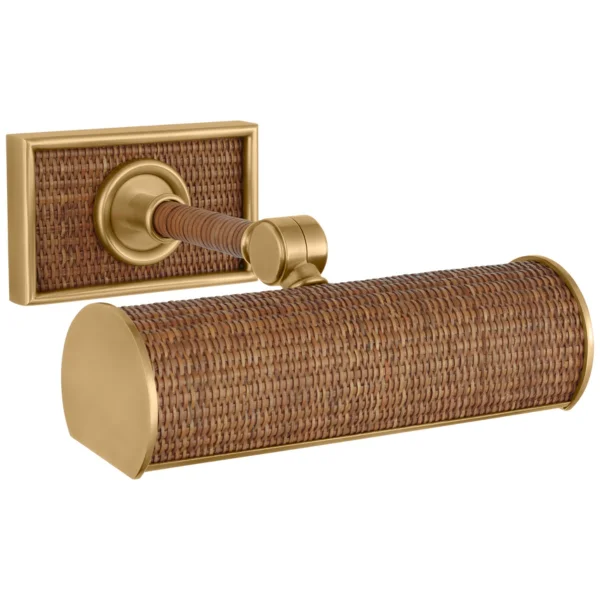 Visual Comfort | Chapman & Myers | Halwell 8" Picture Light | Antique Brass