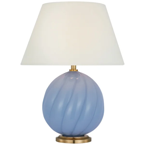 Visual Comfort | Julie Neill | Talia 13" Cordless Accent Lamp | Blue