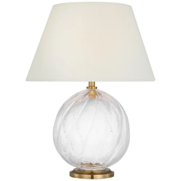 Visual Comfort | Julie Neill | Talia 13" Cordless Accent Lamp | Clear