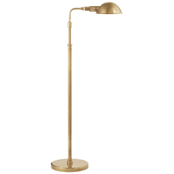 Visual Comfort | Ralph Lauren | Fairfield Pharmacy Floor Lamp | Natural Brass