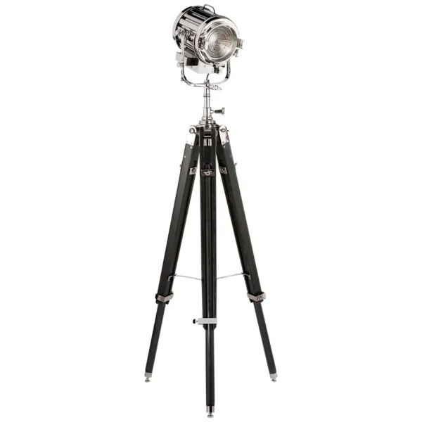 Visual Comfort | Ralph Lauren | Montauk Search Light Floor Lamp | Ebonised Oak