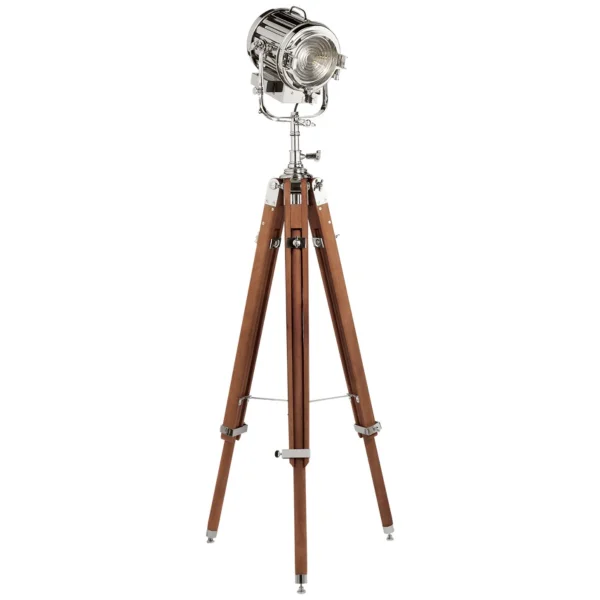 Visual Comfort | Ralph Lauren | Montauk Search Light Floor Lamp | Mahogany