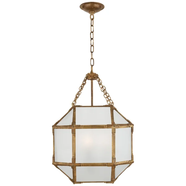 Visual Comfort | Suzanne Kasler | Morris Small Lantern | Gilded Iron