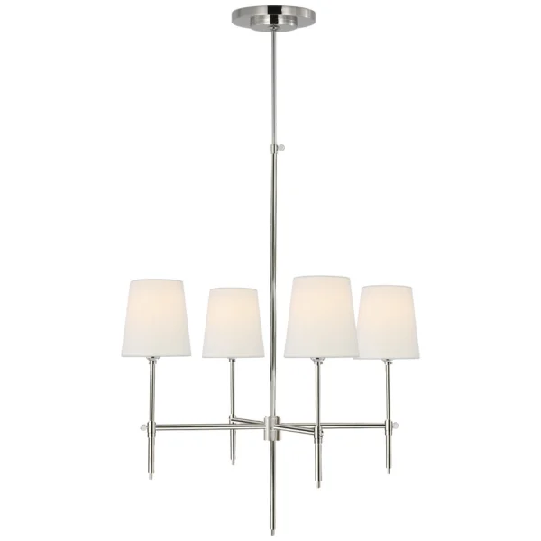Visual Comfort | Thomas O'Brien | Bryant Small Chandelier | Nickel