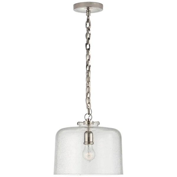 Visual Comfort | Thomas O'Brien | Katie Dome Pendant | Polished Nickel