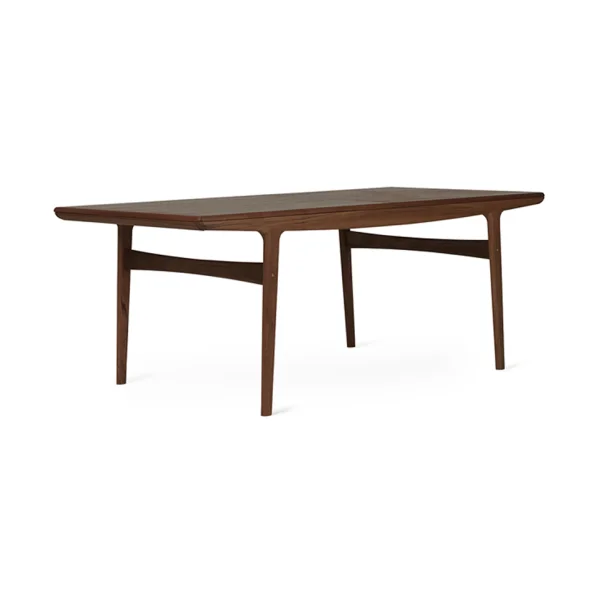 Warm Nordic Evermore dining table incl. 2 extension leaves of 45 cm each Oiled walnut, 190 cm