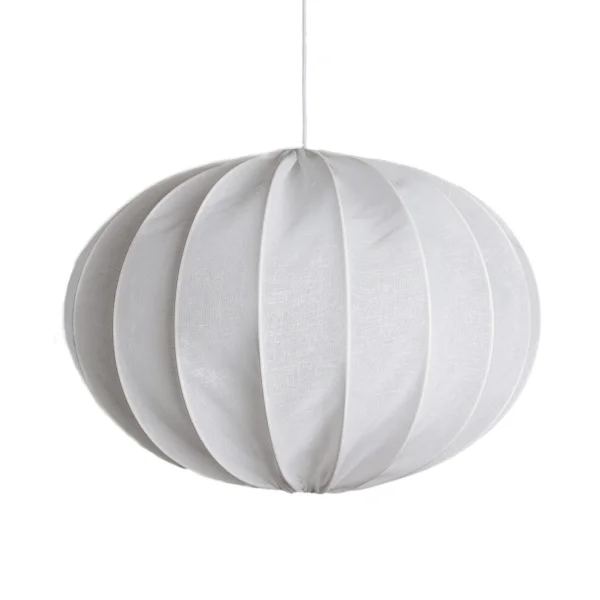 Watt & Veke Boll 65 linen lampshade White