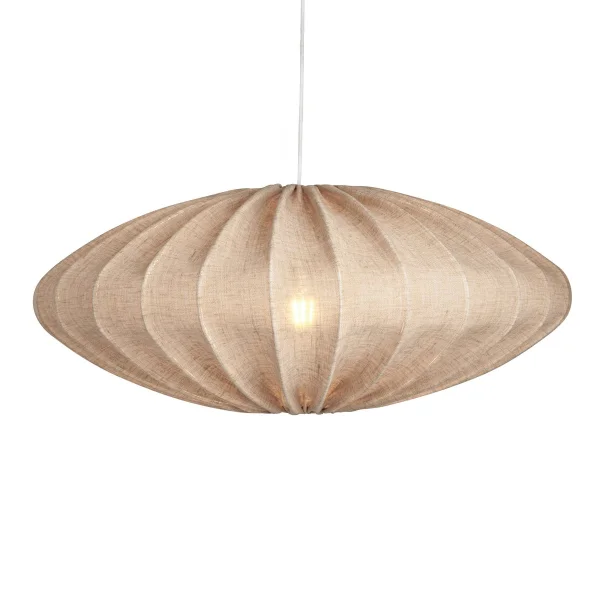 Watt & Veke Ellipse lamp shade 65 cm linen Sand