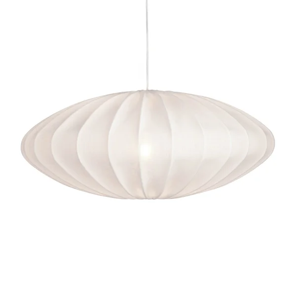 Watt & Veke Ellipse lamp shade 65 cm linen White