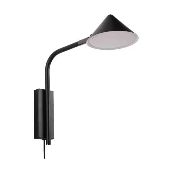 Watt & Veke Kuro wall lamp Black, Ø14x32 cm, wall