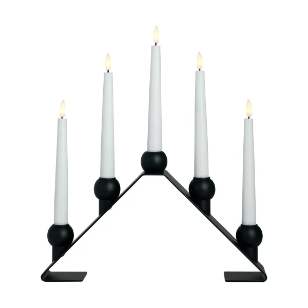 Watt & Veke Luna advent candle Black