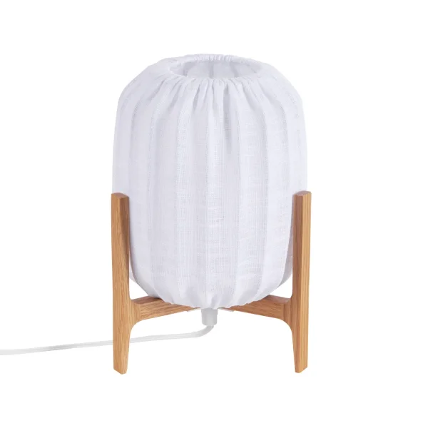 Watt & Veke Prisma table lamp Oak-White, Mini Ø16x24.3 cm