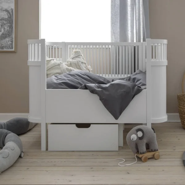 White Baby & Junior Cot Bed by Sebra PRE ORDER