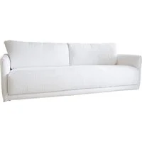 Whitecliff Sofa, Sofa, White - Andrew Martin Linen