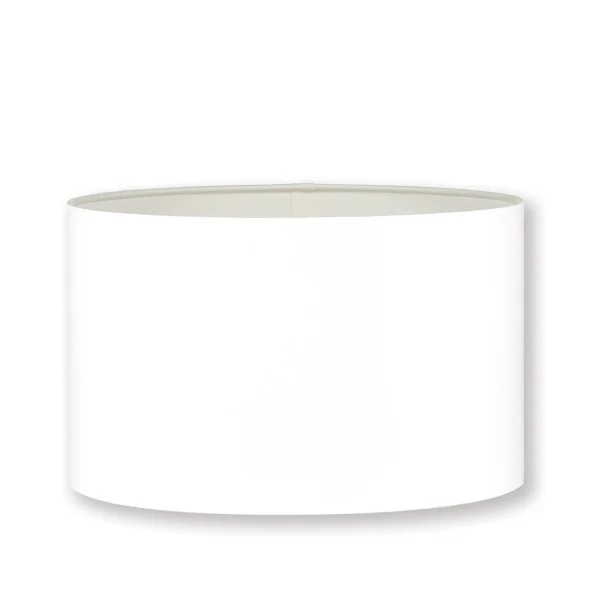 William Yeoward |  Drum Lampshade in Satin with White Liner | 40 cm