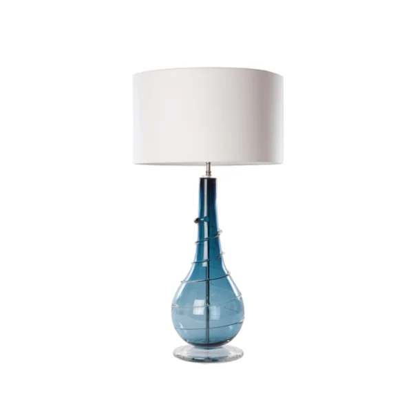 William Yeoward | Ninevagh Table Lamp | Steel Blue