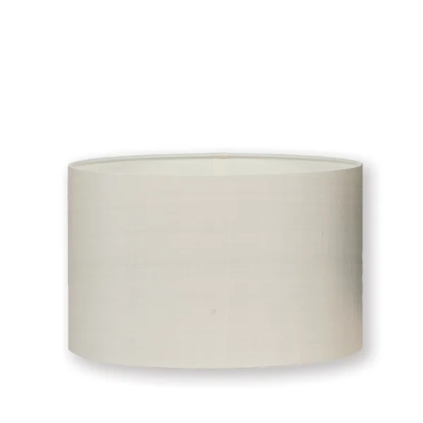 William Yeoward | Silk 16" Drum Lampshade Chalk