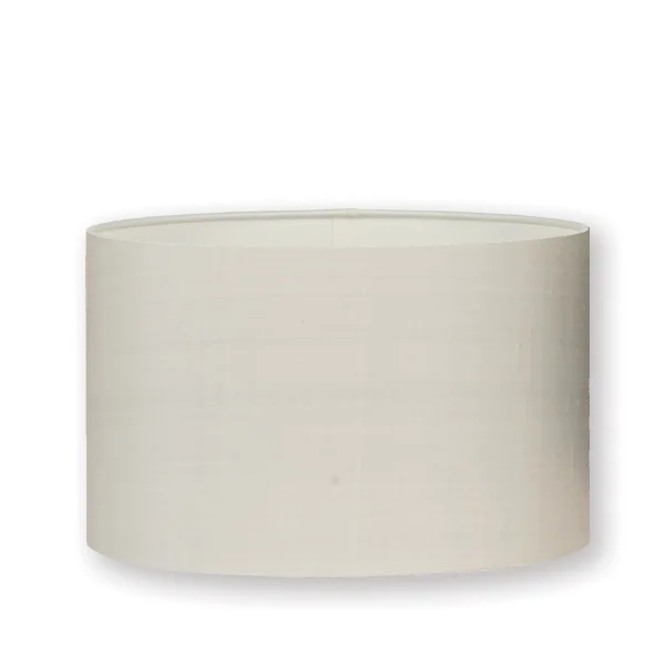 William Yeoward | Silk 18" Drum Lampshade Chalk